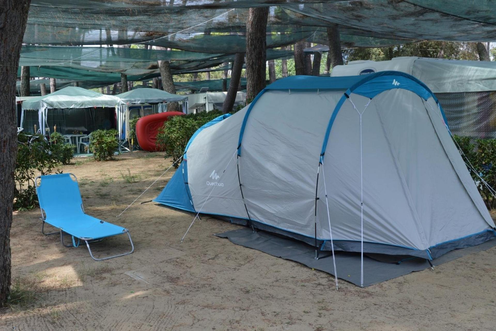 Empty lot bring your own tent