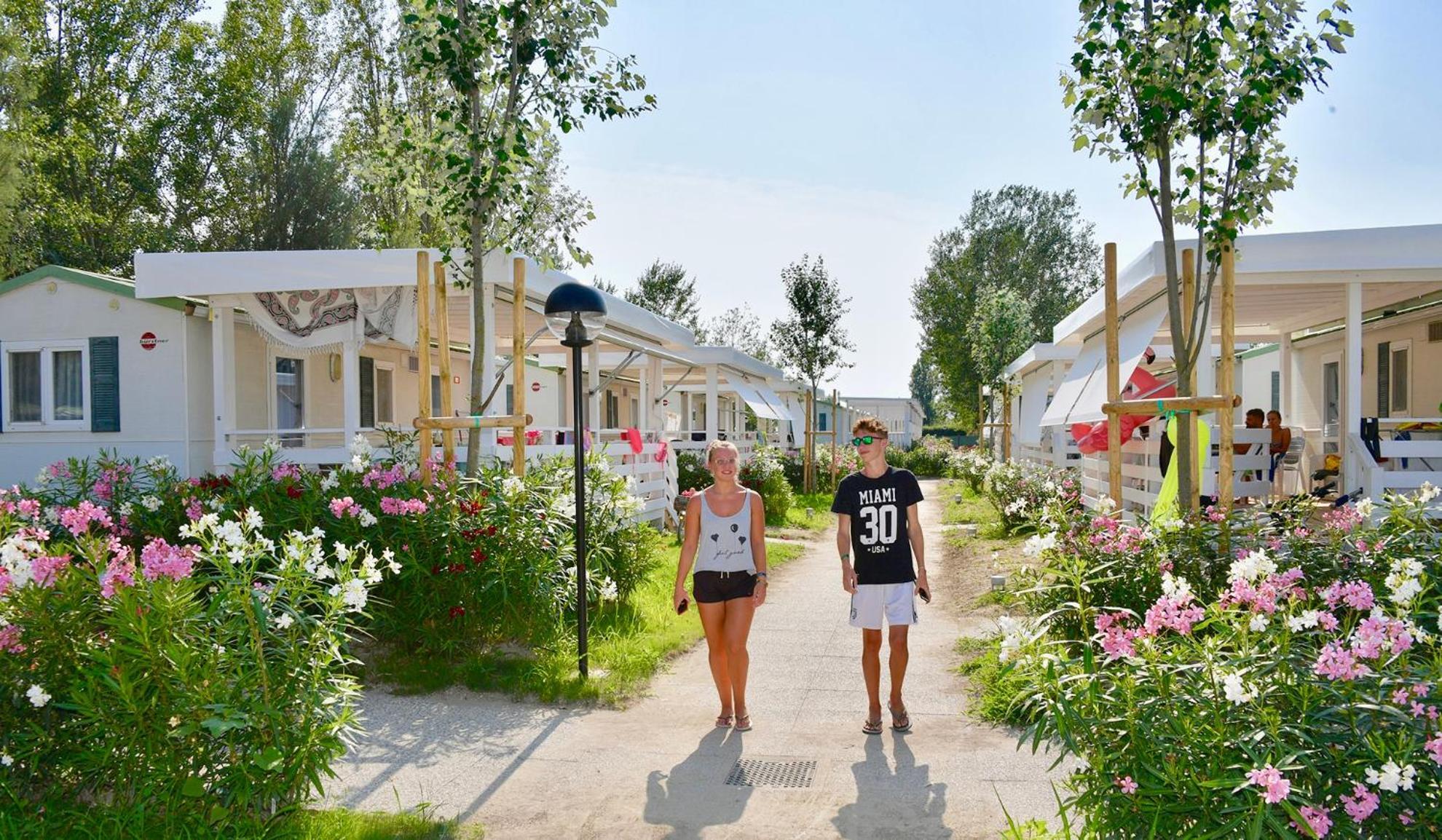 Larger Two-Bedroom Mobile Home Garden view