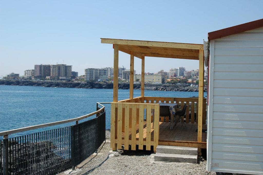 Casa mobile con vista mare